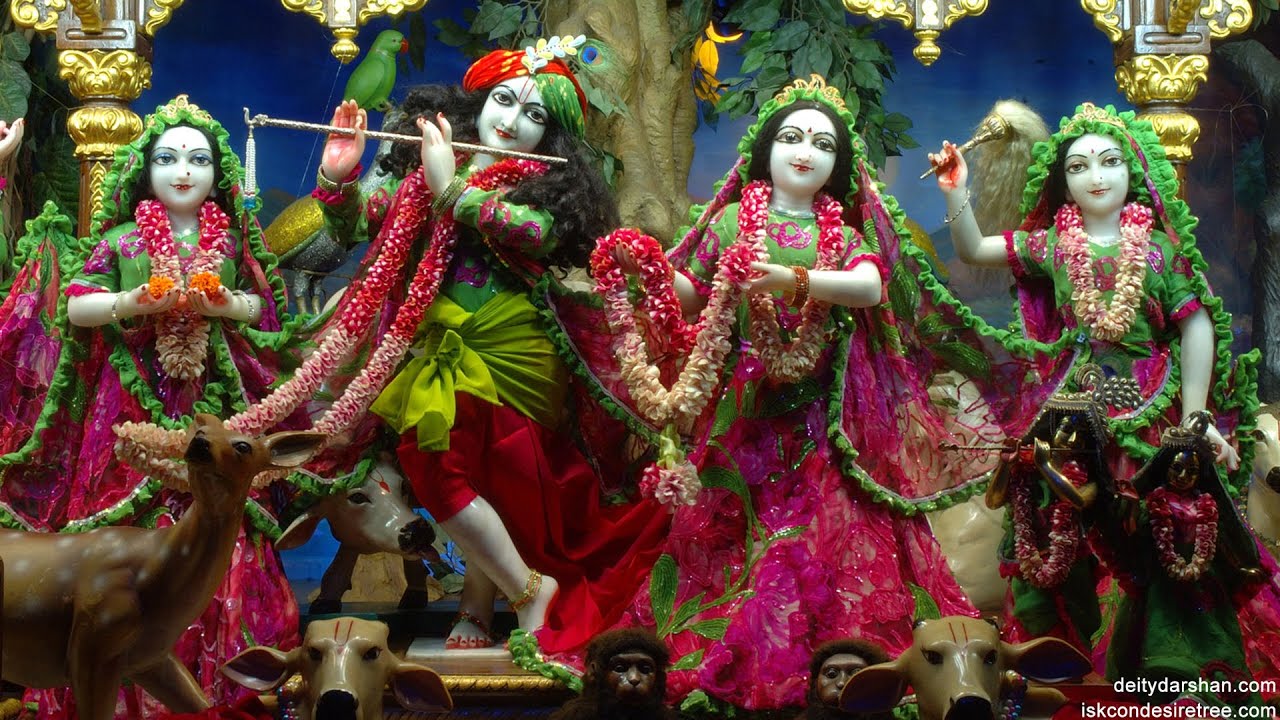 25th Jan. '25 | Mangal Aarti Darshan | Sri Sri Radha Gopinath Temple | ISKCON Chowpatty Mumbai.