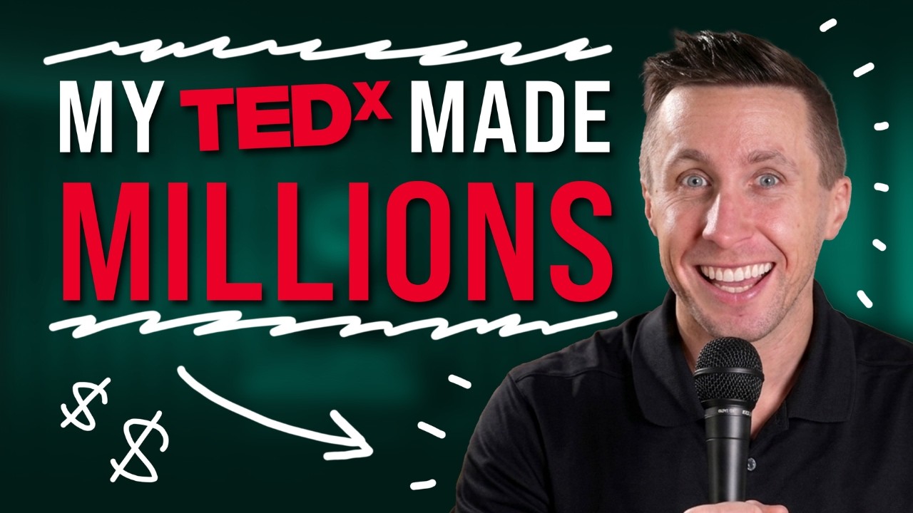Как я заработал миллионы на одном выступлении на TEDx (и как вы можете получить такое же) | Серия...
