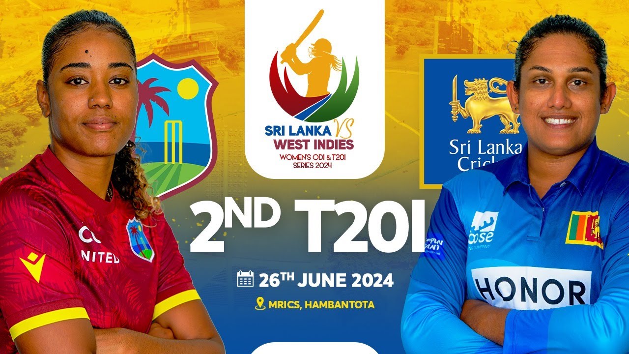 🔴 LIVE | 2nd T20 - West Indies Women's Tour of Sri Lanka 2024