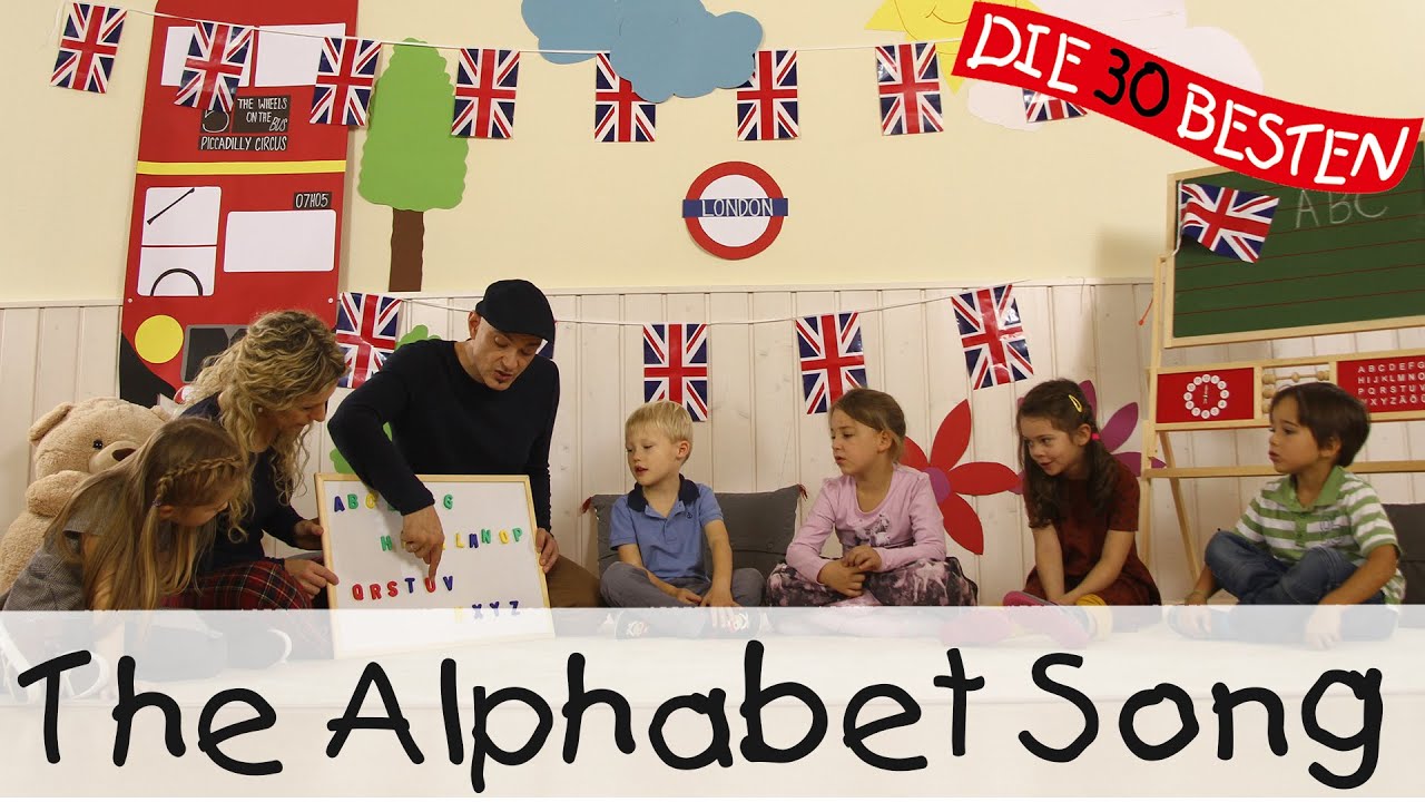 👩🏼 The Alphabet Song - Singen, Tanzen und Bewegen || Kinderlieder