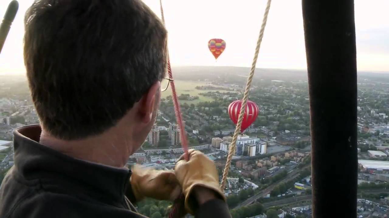 Ballooning over London with the Sky Orchestra