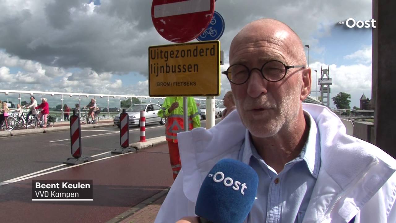 VVD komt in actie tegen eenrichtingsverkeer op Stadsbrug Kampen