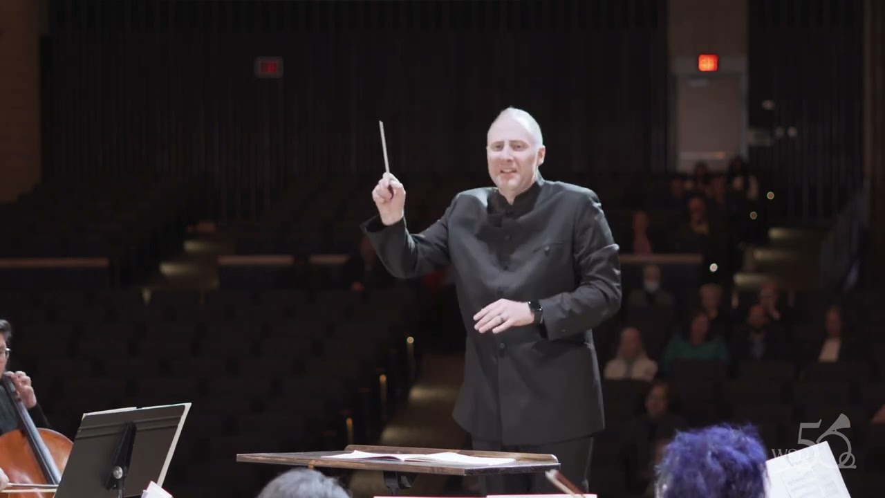 Warren (MI) Symphony Orchestra performs Brahms Academic under the direction of Andrew Neer.