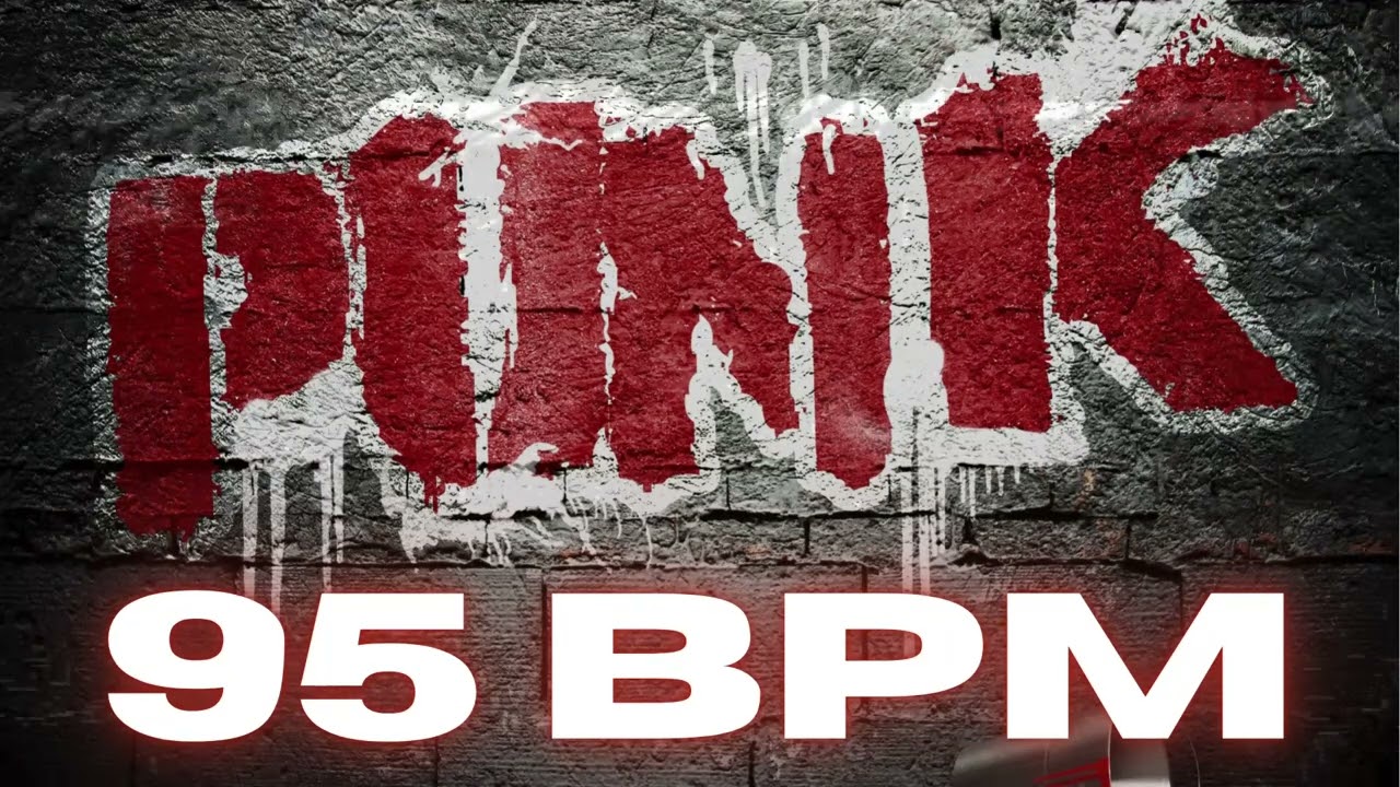 95 BPM - Punk Rock Drum Beat - Loop 1