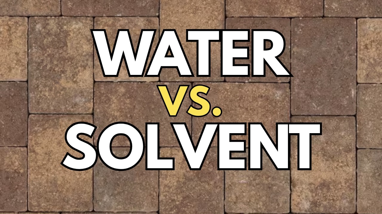 The Difference Between A Water Based And A Solvent Based Acrylic Sealer
