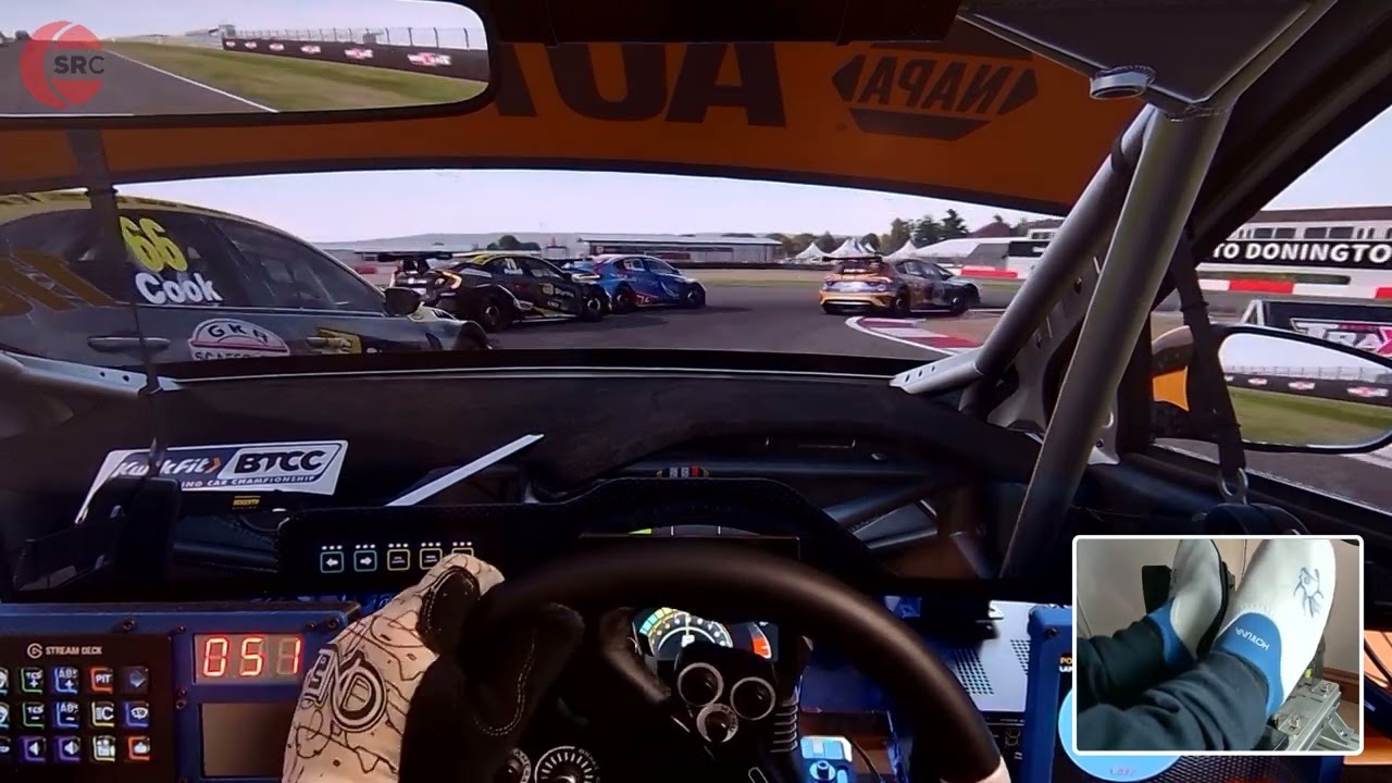 Ford Focus ST BTCC  /  Donington Park  /  rFactor 2  [POV RACING]