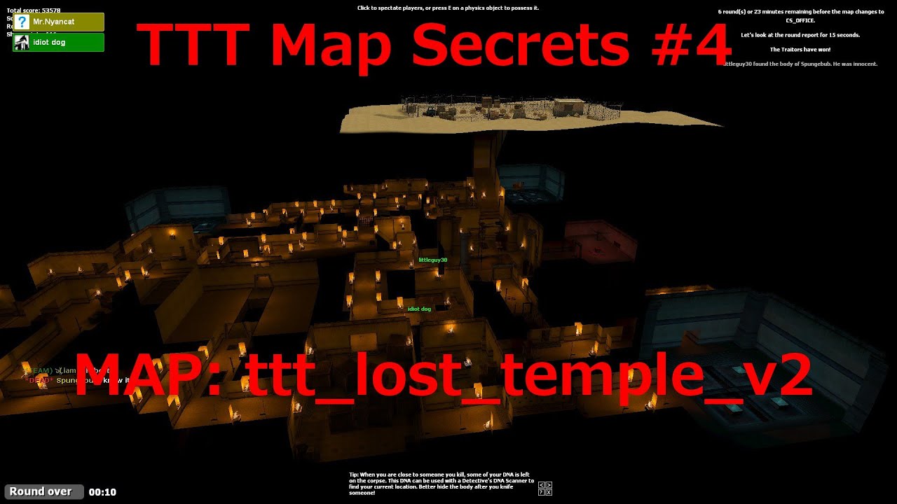 TTT map secret #4 (all the sacrifices)