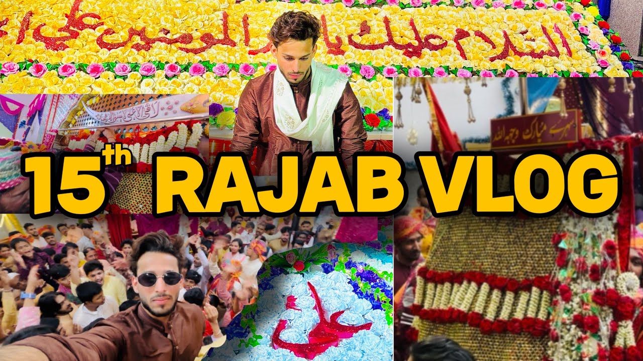 How We Celebrated 15Rajjab😍 | Wiladat Of Moula Ali (a.s) In Hyderabad❤️