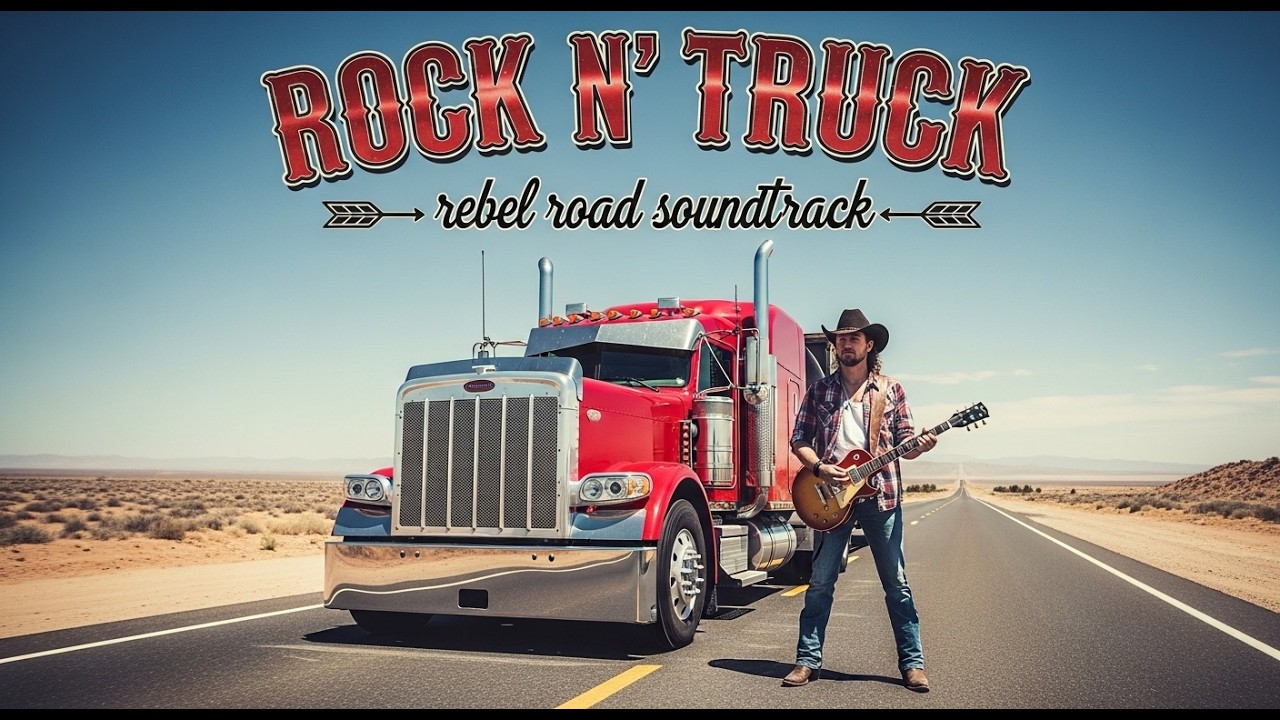 Rock N Truck – USA Highway Rebel Anthem | Rebel Road Soundtrack #highwayrock