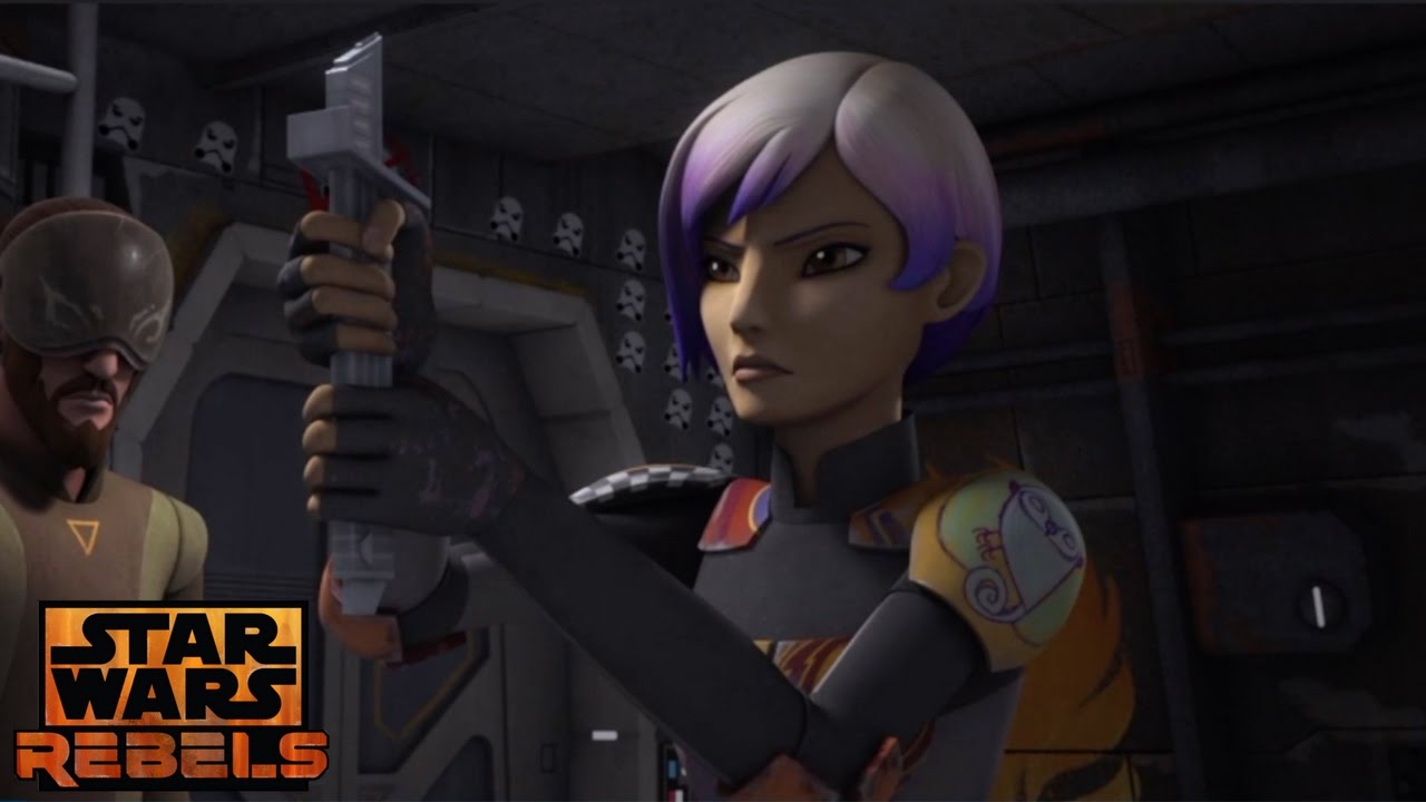 Star Wars Rebels: Sabine doesn't Want the Darksaber