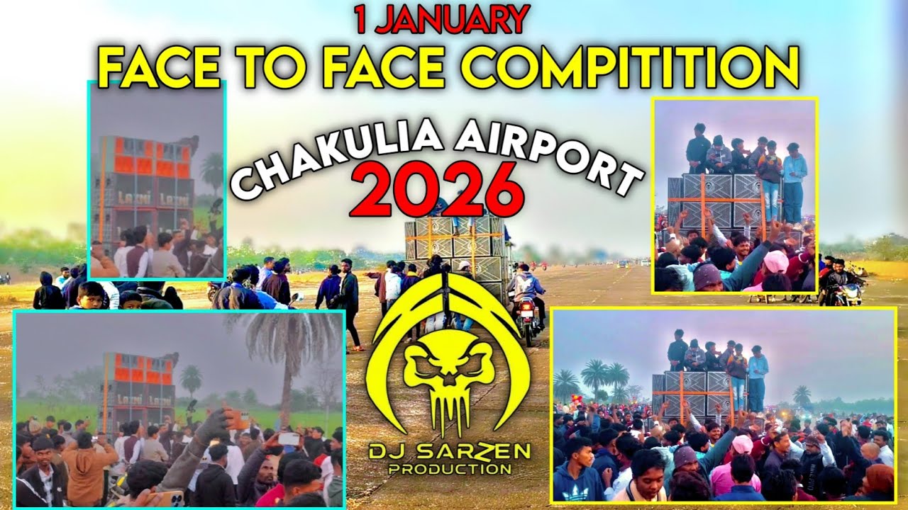 Dj SarZan cabinet vs Laxmi Dj Chakulia airport picknik #kailashsinghvlog #djsarzan #chakuliaairport 
