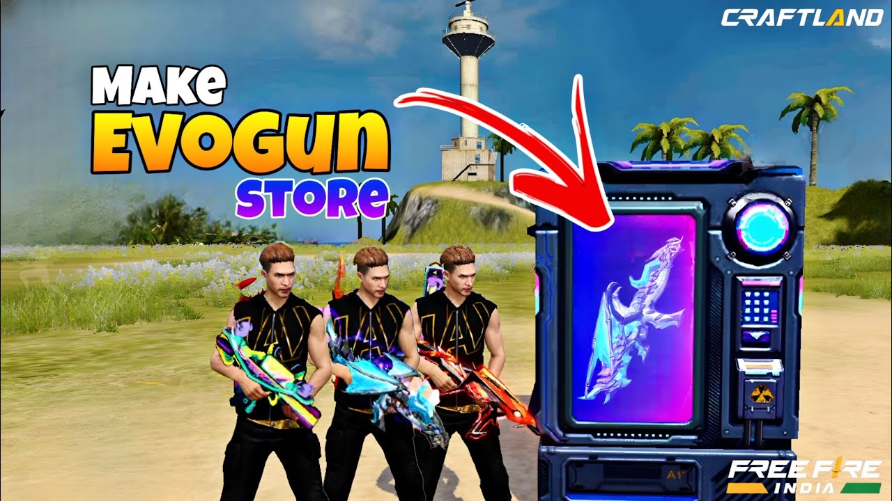 How to Make EvoGun Vending Machine in Craftland