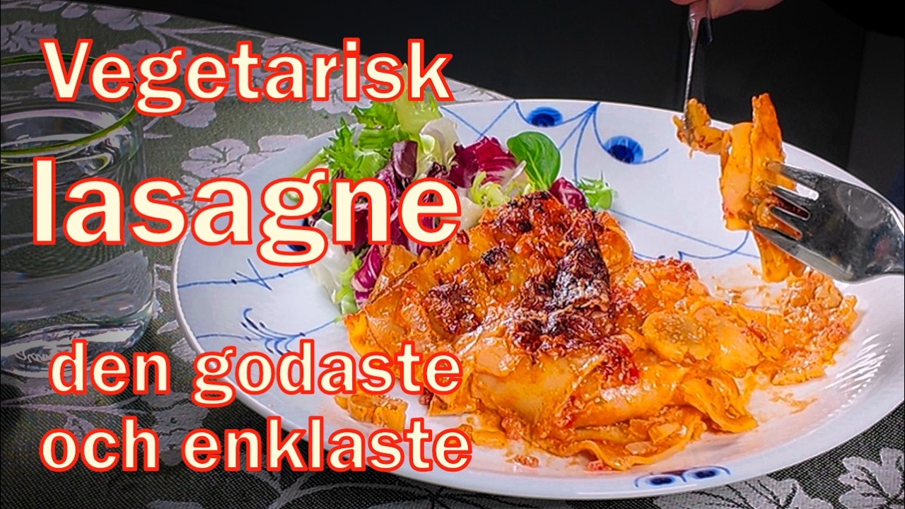 Vegetarisk lasagne II