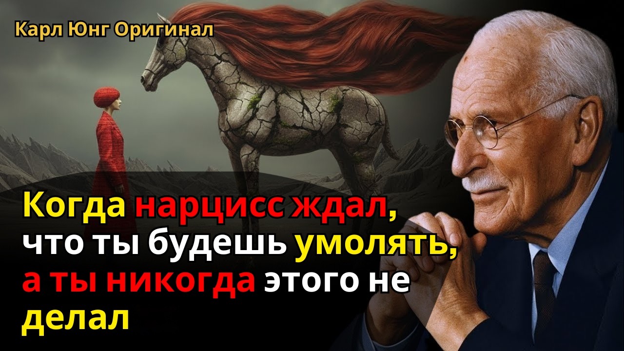 Когда нарцисс ждал, что ты будешь умолять, а ты никогда этого не делал | Карл Юнг