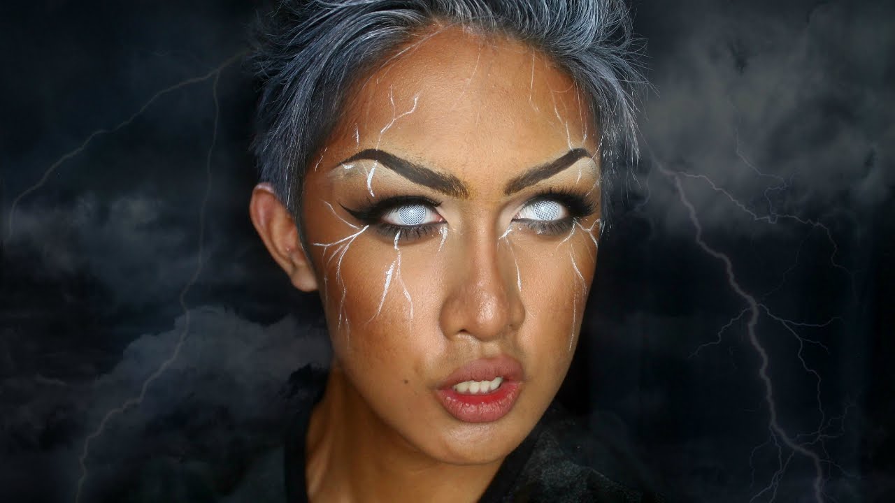 STORM (X-MEN) Makeup Tutorial