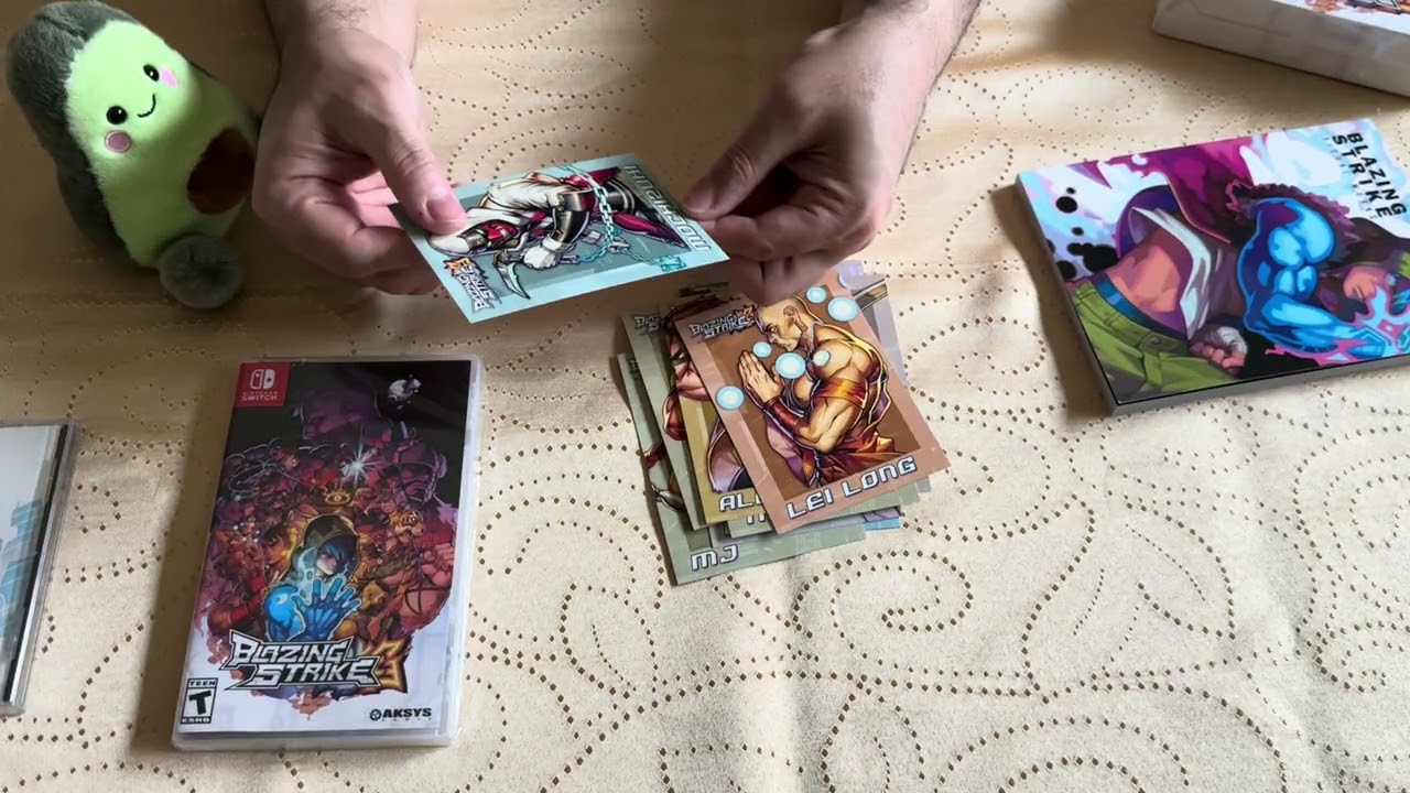 Nintendo Switch Blazing Strike Limited Edition Unboxing 