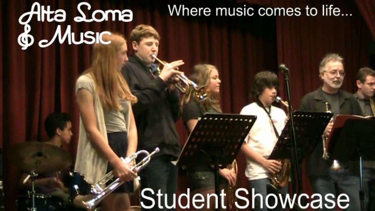 Trumpet Lessons Rancho Cucamonga ,CA - Alta Loma Music Student Showcase - Teacher Pete Gamber