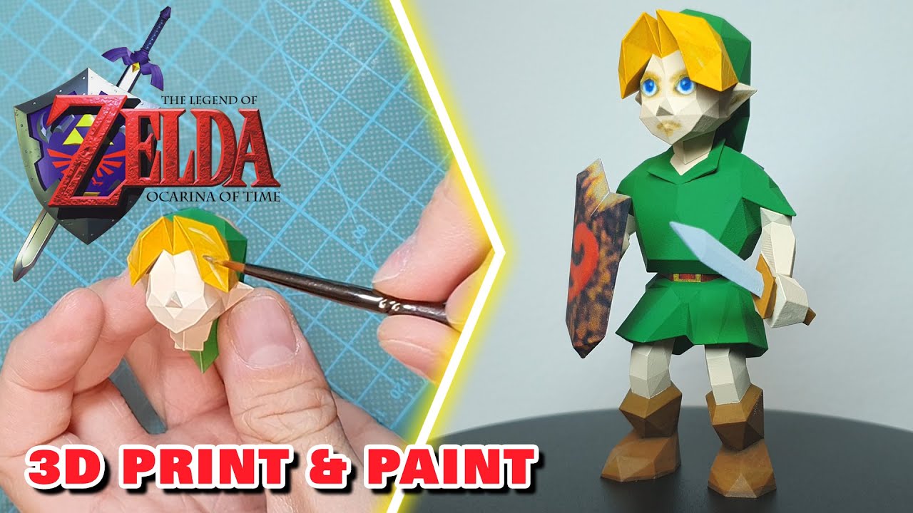 Making Young Link from The Legend of Zelda Ocarina of Time