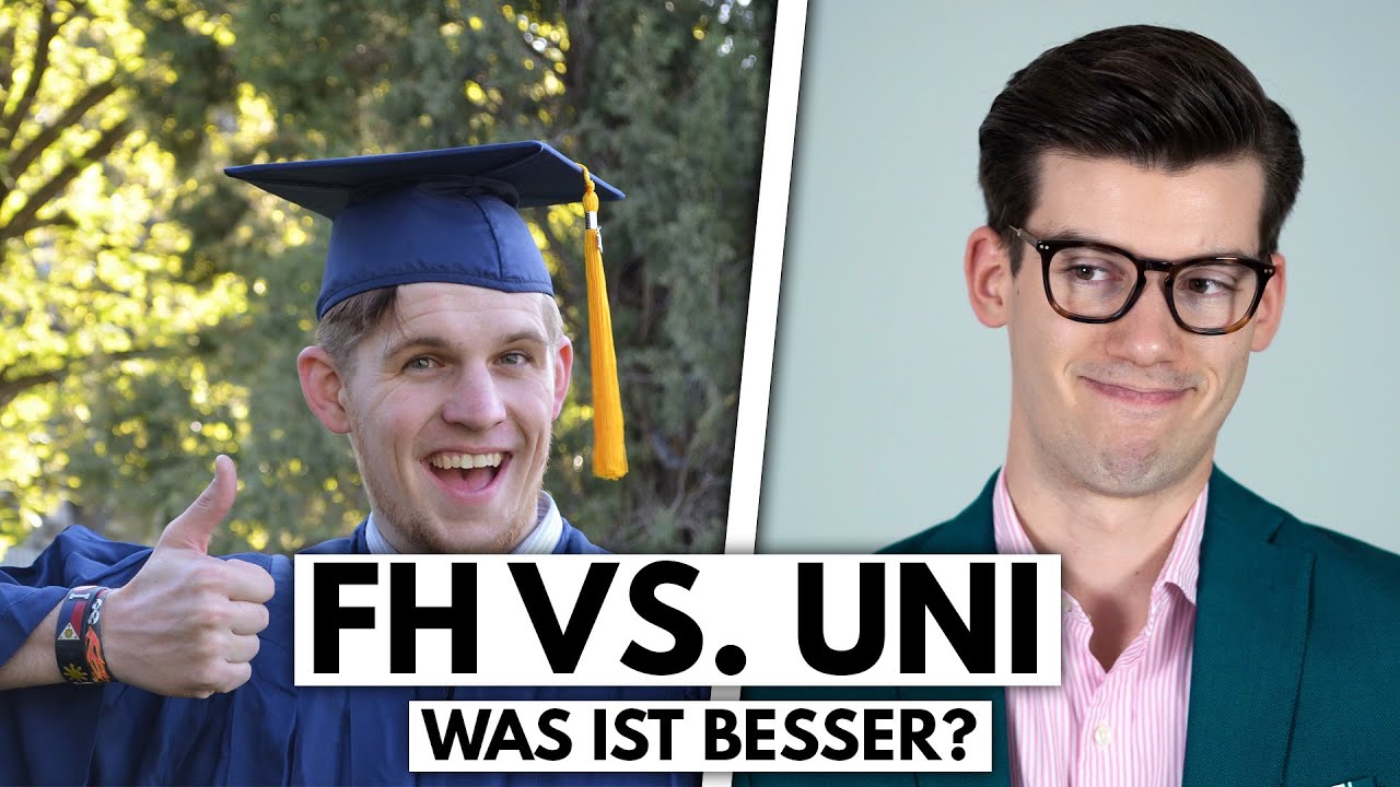 UNI vs. FH: Wo ist das Studium BESSER? (Was passt zu mir?)