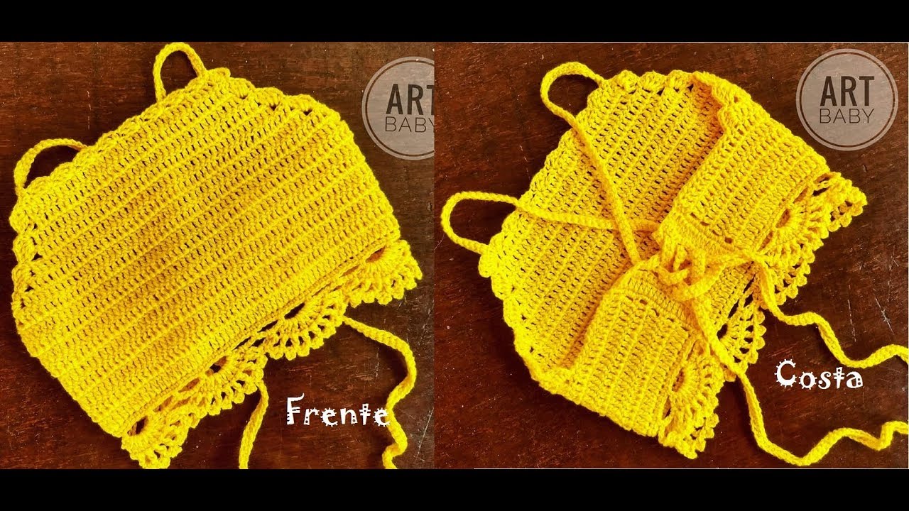 Top Cropped de Croche Para Bebe e Infantil - Profª Fernanda Reis