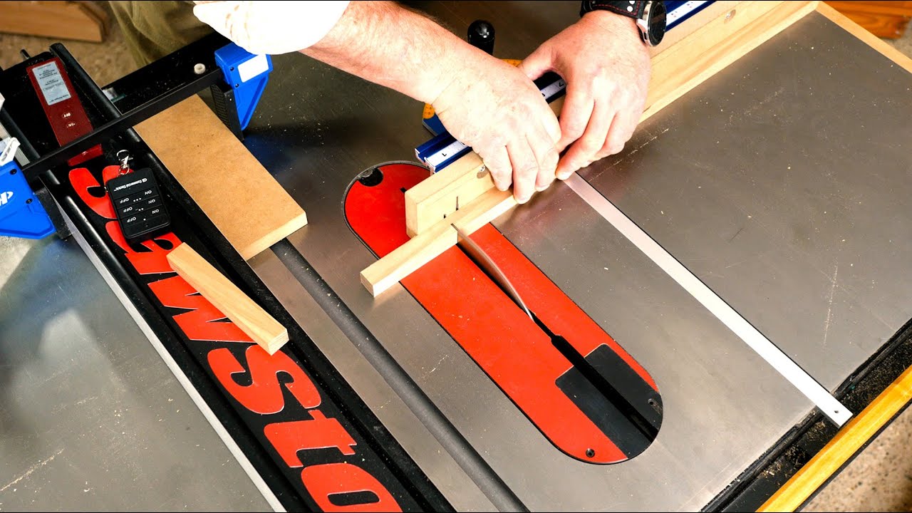 SHOP TIP: Cutting Small Pieces on the Table Saw!