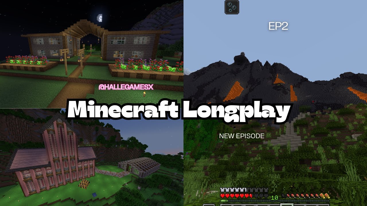 Base is finished! - Minecraft Longplay ( No Commentary) Community Server