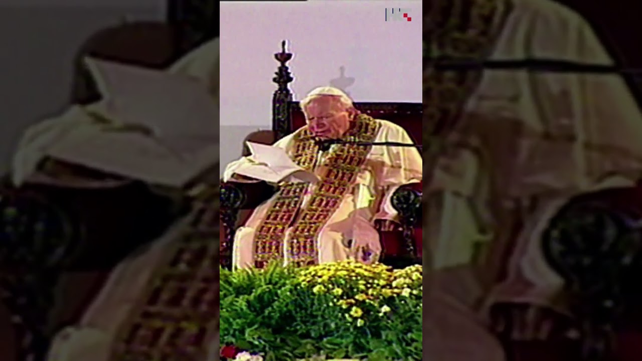 Iz arhive HRT-a: 2.10.1998. Papa Ivan Pavao II drugi je put posjetio Hrvatsku