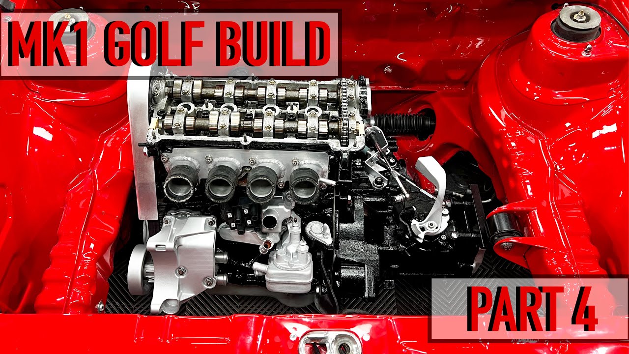 MK1 Golf Build - Part 4 - Installing Engine & Shifter