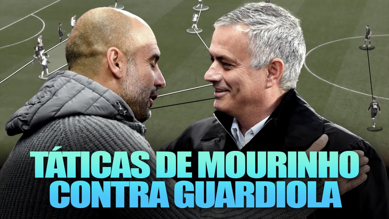 Táticas de Mourinho contra Guardiola - Análise Tática