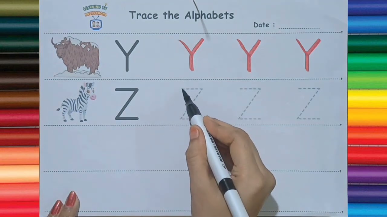Learning alphabets for kids #abcs #learning #abcteaching #kidslearning #writeandreadaforapplebforbal