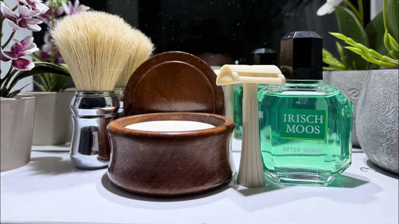 Golf🪒Persona Lab Blue🗡️Omega 10048🇮🇹Mitchell’s Wool Fat🧼Sir Irish Moos🧴