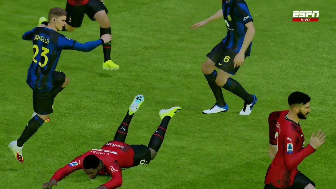 PES Showdown: Inter Milan vs AC Milan - Classic Derby Gameplay