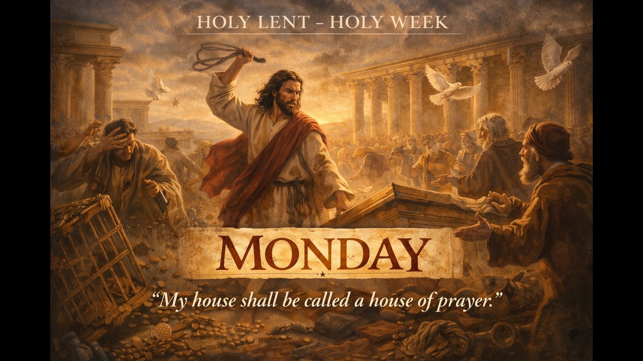 Holy Week/Holy Lent: Monday
