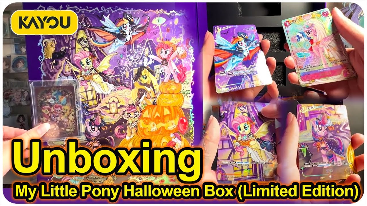 「Unboxing」Kayou Limited-Edition My Little Pony Halloween Gift Set Unboxing!