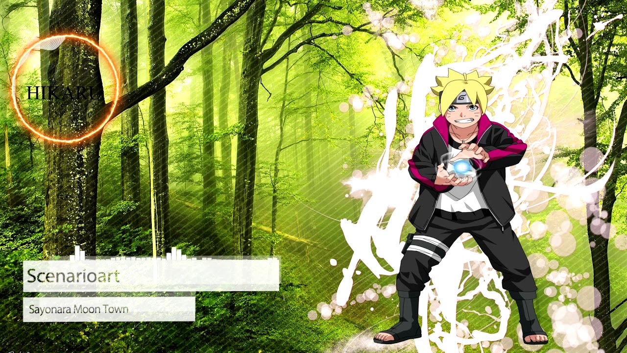 Nightcore → Sayonara Moon Town - Scenarioart [Boruto Ending 2]
