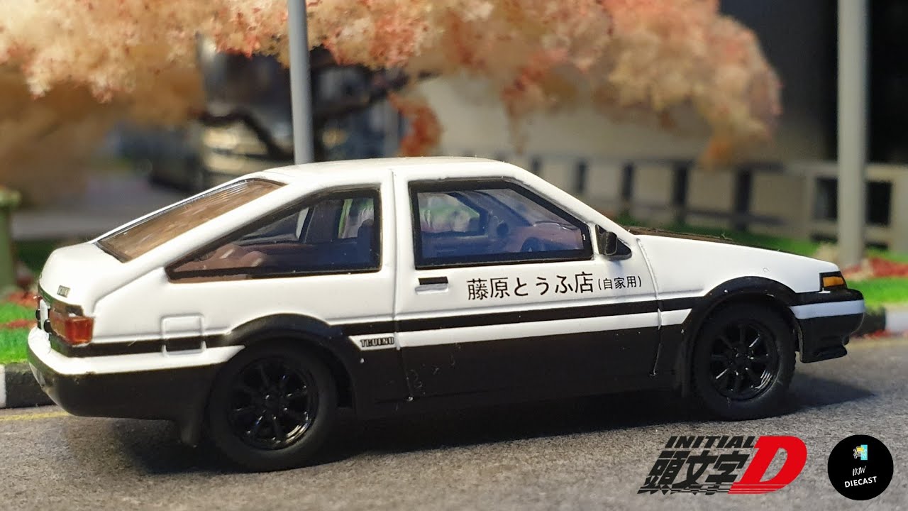 Toyota Sprinter Trueno AE86 Initial D by Time Micro Dream | UNBOXING and REVIEW
