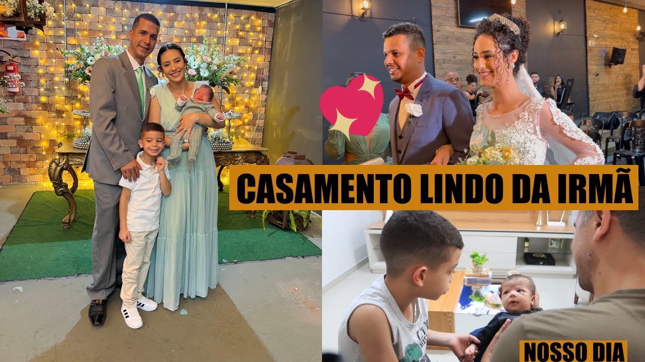ME EMOCIONEI NO CASAMENTO DA IRMÃ, FOI LINDO + NOSSO DIA | LETÍCIA VELOSO