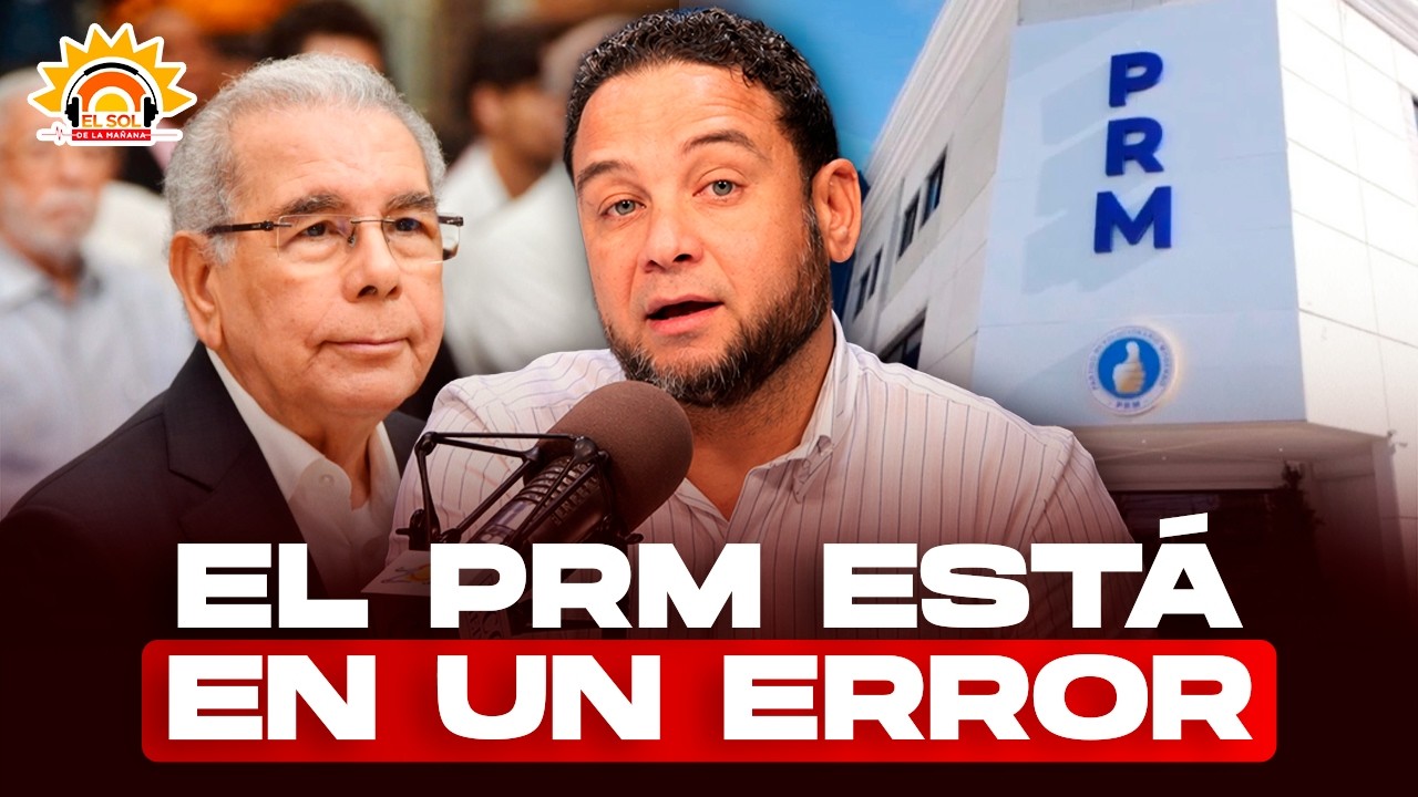 Manuel Cruz: El PRM est&aacute; en un error