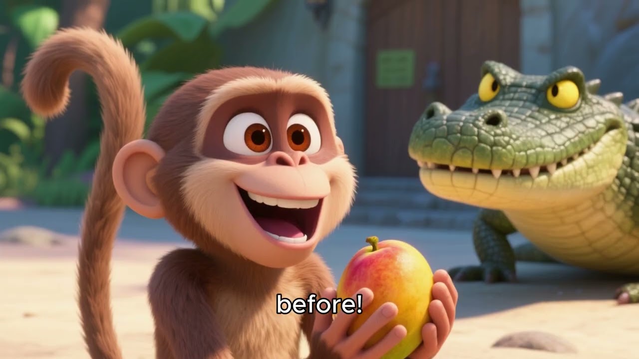 The Monkey and the Crocodile