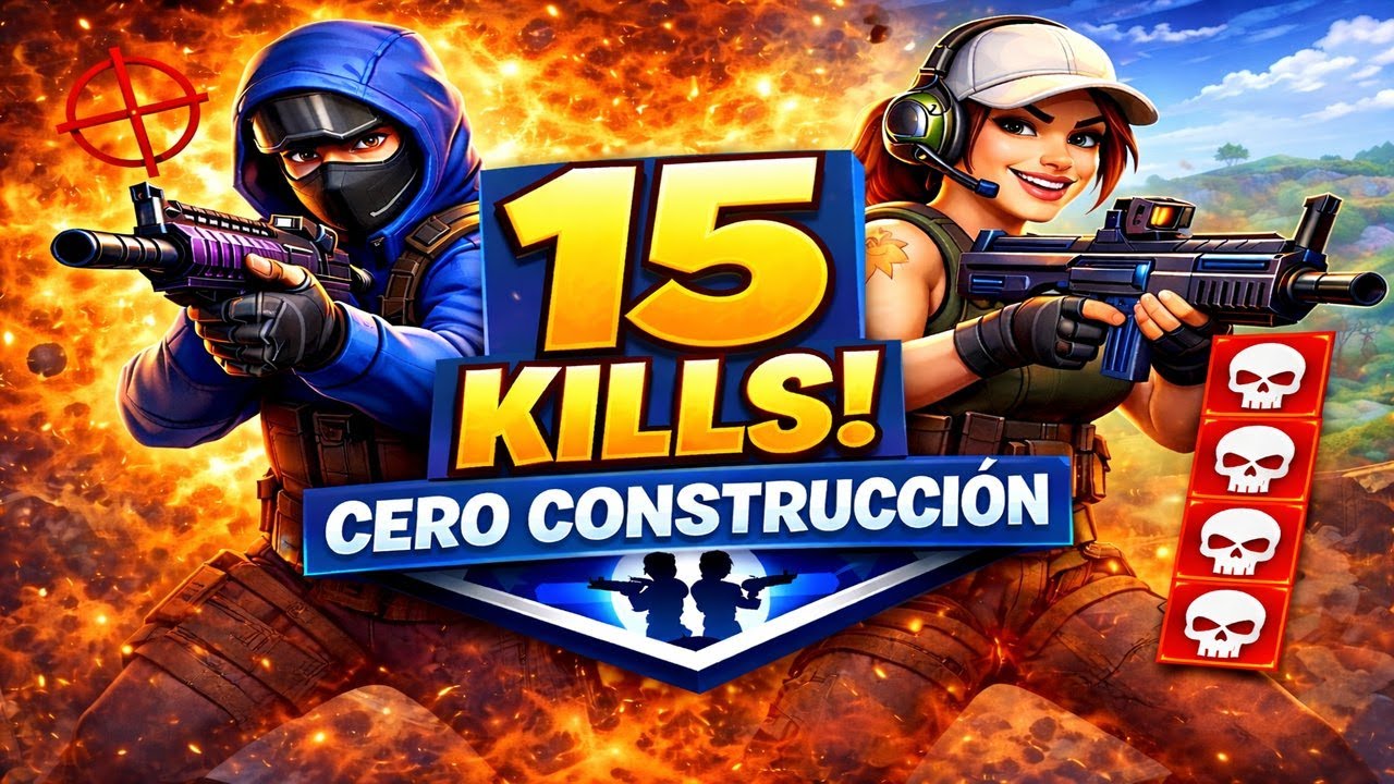 🔥 15 KILLS EN CERO CONSTRUCCIÓN | Partida agresiva dominando el lobby 💥