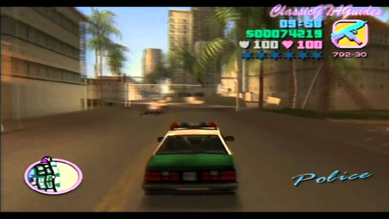 GTA: Vice City: Mission 21 - Cop Land (PS2)