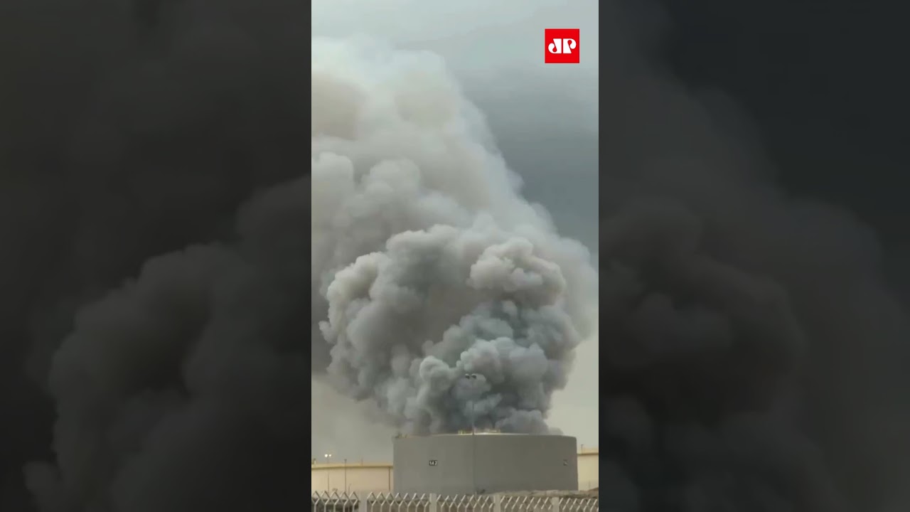 Ataque com drone iraniano atinge refinaria e Bahrein declara for&ccedil;a maior #shorts