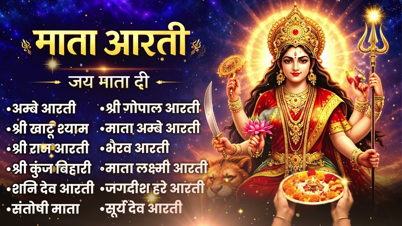 Aaj Shukrawar Hai Maa Ki Aarti Se Ghar Me Sukh | Lakshmi  Mata Aarti Jukebox 2026 | Bhakti Ka Ehsaas