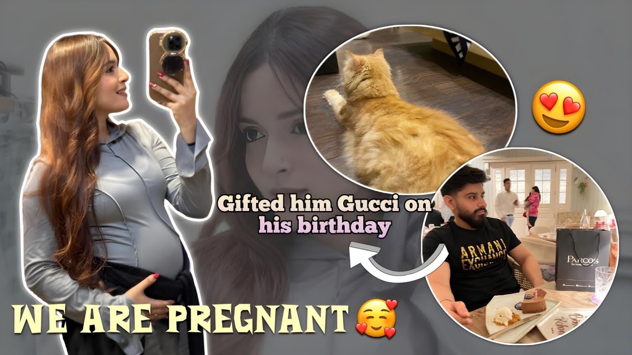 We are Pregnant😭| Gifted My Bestie Gucci On his birthday🥳| Shifa Memon #birthdaycelebration