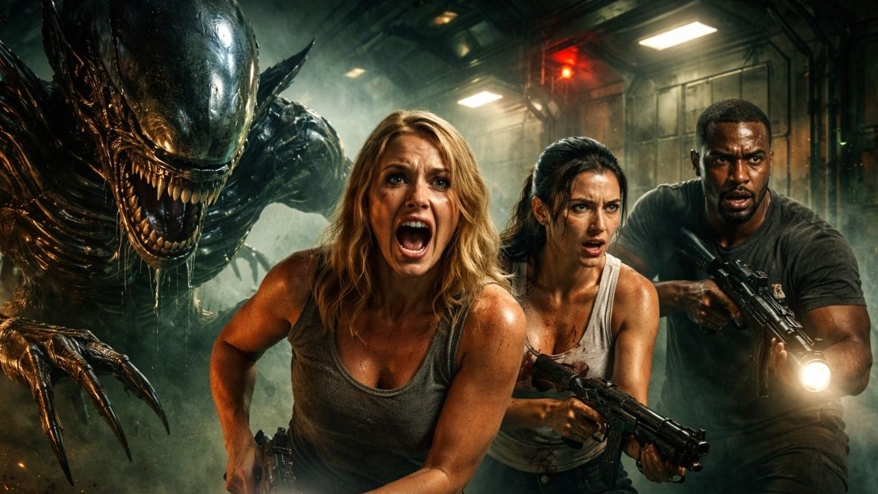 &Aacute;rea 51 - A Invas&atilde;o Alien | Alien Domicile | Filme de Terror e Fic&ccedil;&atilde;o Cient&iacute;fica Completo