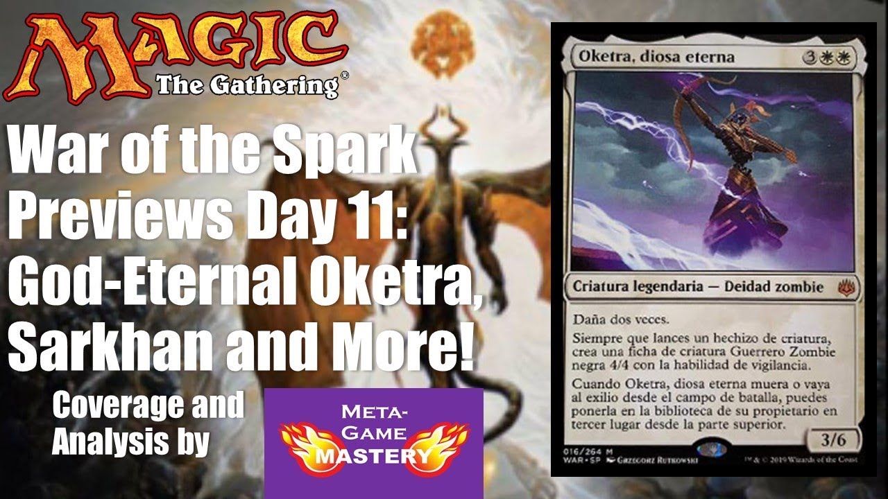 War of the Spark Previews Day 11: God-Eternal Oketra, Sarkhan and More!