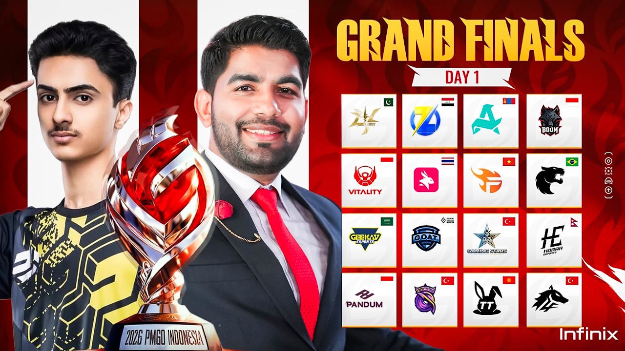 Grand Final PMGO Season 1 |🔥 PUBG MOBILE Live 🔥