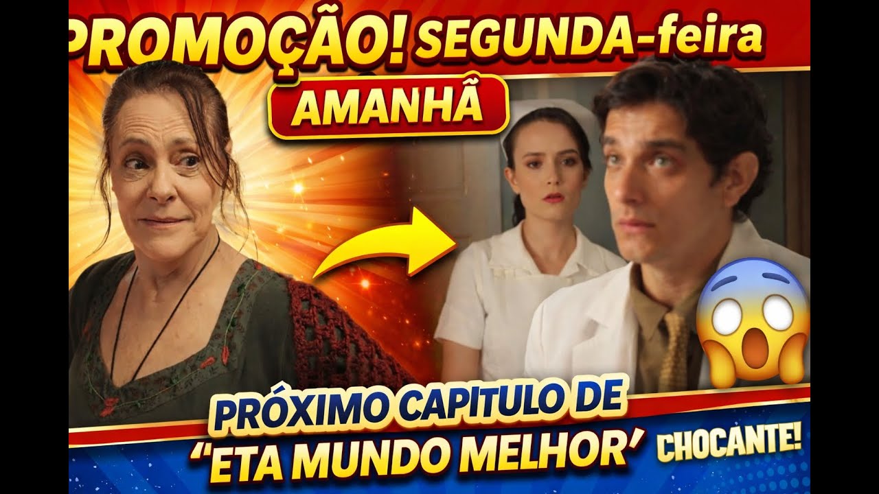 ETA MUNDO MELHOR! SEGUNDA 22/12 💔ERNESTO FINGE AGRESSÃO! Estela TEM FLASHBACK! Lúcio EXPÕE Mentira!😱