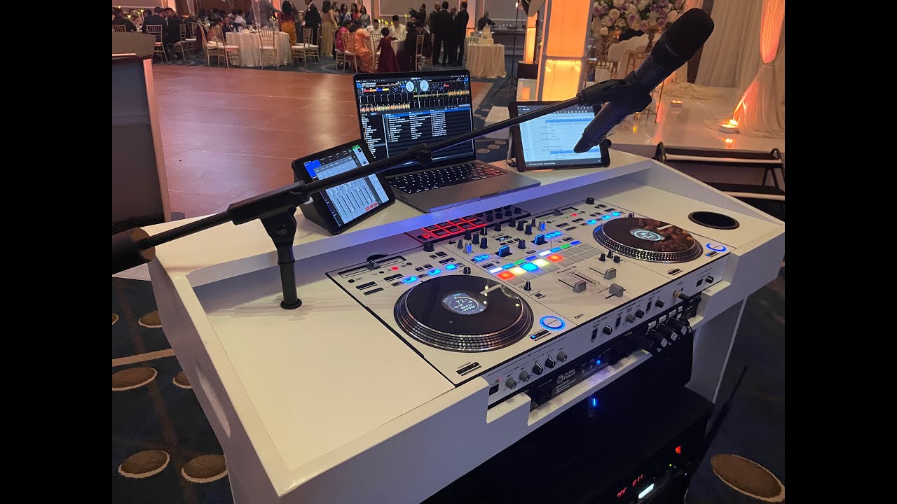 DJ Booth Furniture Podium Setup