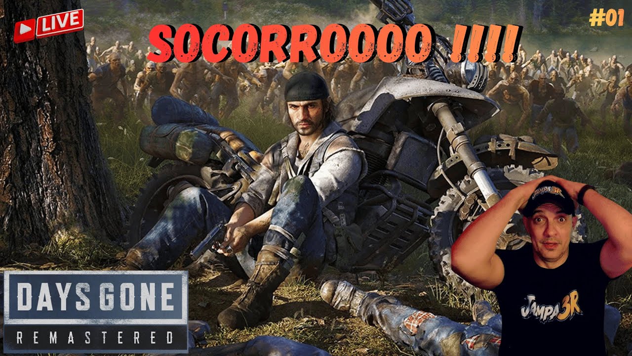 SOCORRO! DAYS GONE: Vem me ajudar a não morrer!  (DUBLADO PT - BR) #02